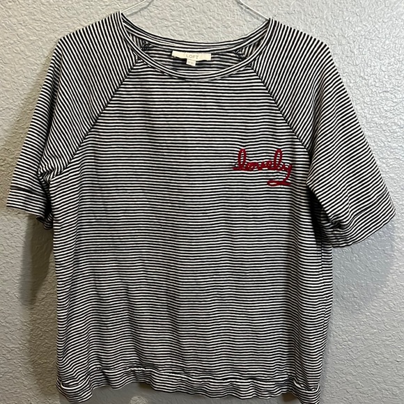 LOFT Tops - Loft size XXL short sleeve top “Lovely”